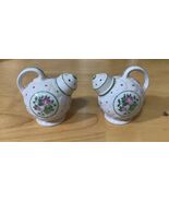 Vtg Hand painted Japanese Tea Pot Salt &amp; Pepper - $146.56 MXN