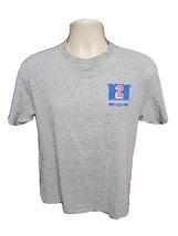 2008 Brian Leetch #2 Forever a Ranger MSG Adult Medium Gray TShirt - $19.80