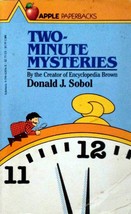 Two-Minute Mysteries by Donald J. Sobol / Apple Paperback Edition - £0.89 GBP