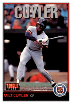 1993 Triple Play Milt
  Cuyler   Detroit Tigers Baseball Card
  GMMGD - $9.69 MXN