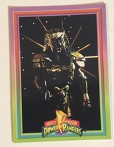 Mighty Morphin Power Rangers 1994 Trading Card #35 Goldar - £1.54 GBP