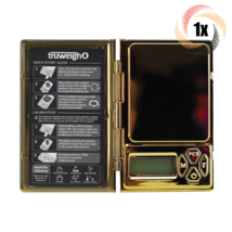 1x Scale Truweigh Gold Shine Digital Mini Scale | Chrome Finish | 100G - $32.18