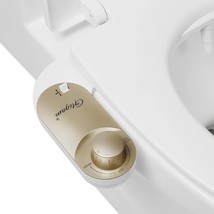 Bidet, Bidet Attachment For Toilet,Gligam Non-Electric Fresh, Champagne/White - £28.73 GBP