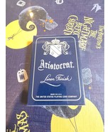 Aristocrat Linen Finish Blue Playing Cards 727 United States Playing Car... - $231.05 MXN