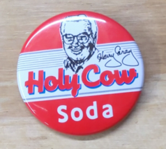 Harry Carey Holy Cow Soda Button Pin 2&quot; - £15.72 GBP