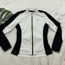 Pearl Izumi Womens Select Cycling Jacket Size M White Black Full Zip Lon... - £25.28 GBP