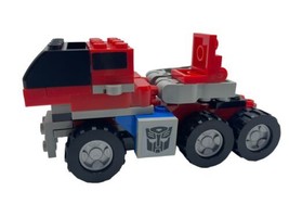 Transformers Optimus Prime Block Brick Toy Action Figure Truck Kre-O Construx - £7.90 GBP