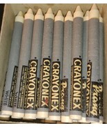 VTG White Prang Crayonex Crayons, Box of 26 left, out of 36 Mostly NEW V... - $75.15 CAD
