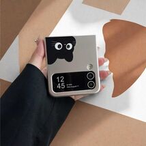 Cartoon Black Cat Phone Case with Beaded Bracelet Chain for Samsung Gala... - $58.58