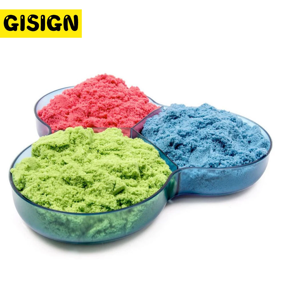 300g/Bag Slime Sand Clay Magic Toys Super Colored Dynamic Sand Indoor Arena Play - £12.68 GBP