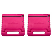 Apple iPad Mini 2 3 1 with Retina Display Rugged Silicone Cover Pink Pack of 2 - £17.89 GBP