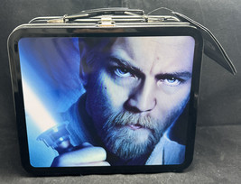 Funko Disney Star Wars Darth Vader &amp; Obi-Wan Kenobi Metal Tin Lunch Box New - £10.27 GBP