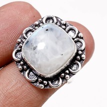 Rainbow Moonstone Gemstone Handmade Ethnic Jewelry Adjustable Ring SA 6639 - £3.18 GBP