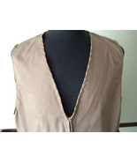 Vintage brown shooting vest  NOS with tags size large  Americas finest s... - $19.75