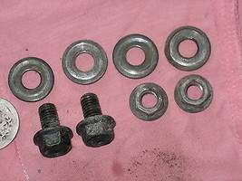 Rear Suspension Arm Mount Bolts Nuts 2000 Yamaha PW50 Pw 50 - $8.91