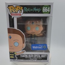 Rick&amp;Morty Funko POP!Animation Floating Death Crystal Morty #664 in Protector - £6.95 GBP