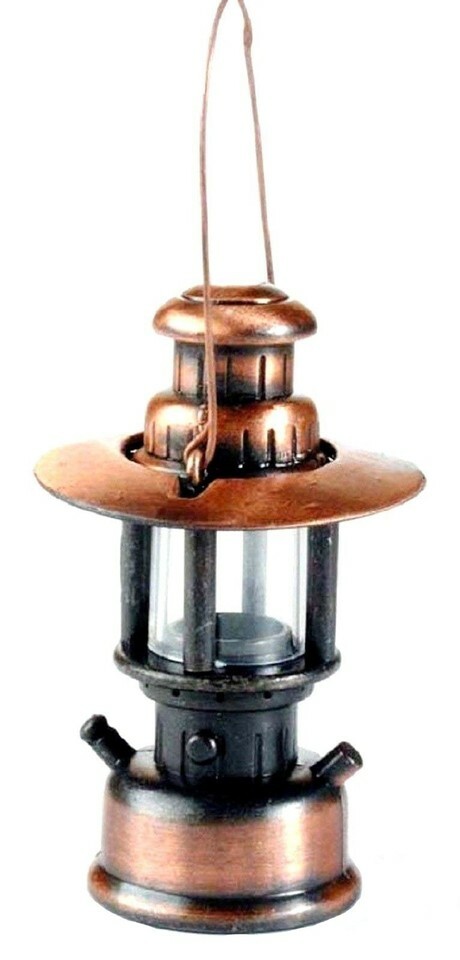 Old Time Lantern Die Cast Metal Collectible Pencil Sharpener - $7.99