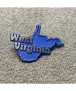 Vintage Plastic State Of West Virginia Souvenir Travel Tie Lapel Pin KG JD - €10,19 EUR