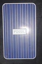 Fossil Tin Empty For Chicago Blk Wallet - £14.19 GBP