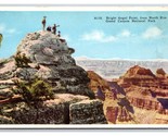 Bright Angel Point Grand Canyon National Park Arizona AZ UNP WB Postcard... - $2.95