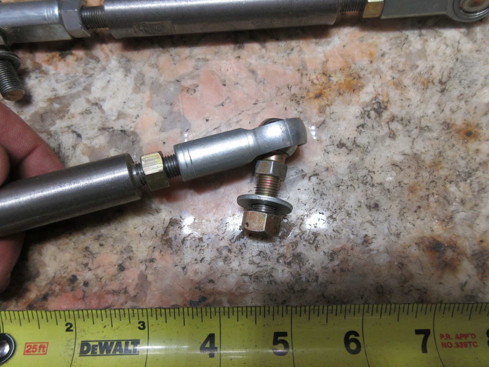 1998 SCMI SCM 5 AXIS CNC ROUTER DYNAPATH CONTROL NUT BOLT CYLINDER 2 PCS Item image 3