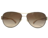 Coach Sol HC 7009q L024 Charity 9056/13 Oro Aviadores con Marrón Lentes - $55.57