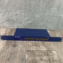 NETGEAR JFS524 24-Port Fast Ethernet 10/100 Unmanaged Switch w/Mounting Brackets - £7.54 GBP