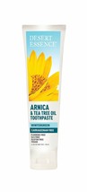 Desert Essence Arnica &amp; Tea Tree Oil Toothpaste - Wintergreen - 6.25 Oz - £8.83 GBP