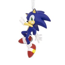 Hallmark Sonic The Hedgehog Action Pose Christmas Ornament - £12.74 GBP