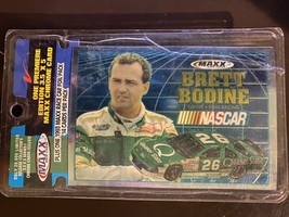 1993 Maxx Race Car Foil Pack Brett Bodine NASCAR 14 cards plus Chrome card - $9.49