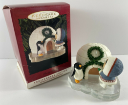 Frosty Friends 20 Anniversary Edition 1993 Hallmark Keepsake Christmas Ornament - £17.50 GBP