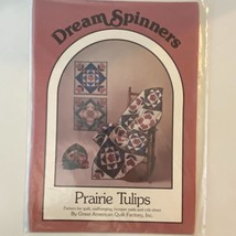Great American Quilt Factory Dream Spinners Prairie Tulips Pattern Sewin... - $7.87