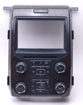 2013-14 FORD F150 WOODGRAIN 8&quot; RADIO TRIM BEZEL CLIMATE CONTROL PANEL OEM - $211.60