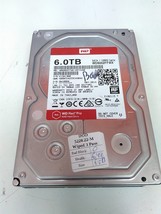 Western Digital WD Red WD60EFRX 6TB 3.5&quot; SATA NAS HDD BAD Block AS-IS - $47.33