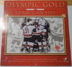 Team Canada Olympic Gold Official 2003 Calendar Lemieux Nm Joseph Iginla - £14.84 GBP