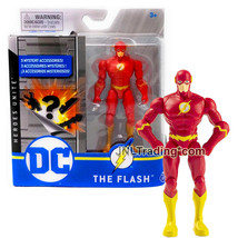 DC Comics Heroes Unite 4 Inch Action Figure THE FLASH with 3 Mystery Accessories - £23.59 GBP