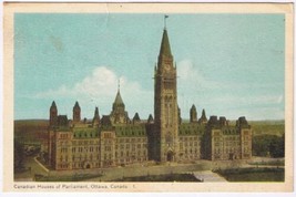 Postcard Canadian Houses Of Parliament Ottawa Ontario - £1.64 GBP