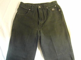 Discontinued HARLEY-DAVIDSON Black J EAN S Boot Cut Size Womens 10R Pants 30X30.5 - £31.65 GBP