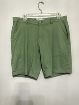 Coastaoro Men&#39;s Rider Tailored Shorts In Hedge Green 34 Zip NWT - $28.04
