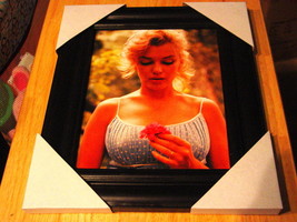 Marilyn Monroe 11X13 Mdf Framed Picture Poster #4 ( Black Frame ) - £21.94 GBP