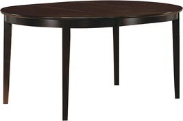 A Cappuccino-Colored Gabriel Oval Dining Table. - £273.77 GBP
