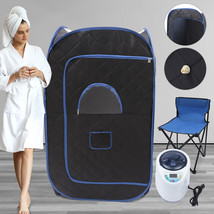 2L Portable Steam Sauna Folding Home Spa Tent For Body Slim &amp; Detox Therapy - £135.26 GBP