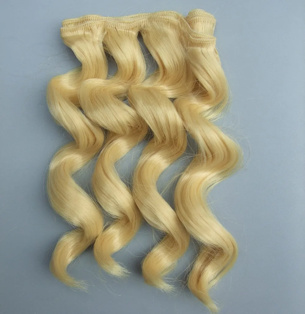 1pcs 15 cm high temperature heat resistant doll hair for 1 3 1 4 1 6 thumb200