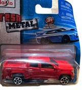 Maisto Fresh Metal 2015 Chevrolet Colorado Truck Red 1:64 Diecast Car - $9.89