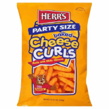 Herr&#39;s Baked Cheese Curls, 13.5 oz. Party Size Bags - £31.02 GBP+