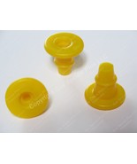 3-Pk YELLOW AFTERMARKET EAGLE SPOUT PLUGS fits Rigid &amp; Rubber Eagle bran... - $336.27 MXN