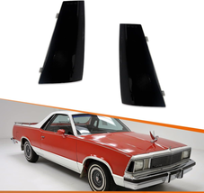 Front Bumper Side Marker Light Kit Smoked Lens Compatible with 1980 1981 - £111.94 GBP