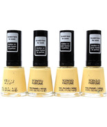 4 Revlon Premium Scented Perfume Nail Enamel Polish Lemon Meringue Yello... - $190.20 MXN