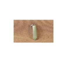Beautiful Gemstone POINT Pendant Metaphysical green  #421MPM - $6.19