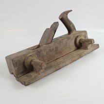 Antique Tongue And Groove Hand Plane W/ Swinscow &amp; Manuel Blade Woodscrew Adjust - £112.10 GBP